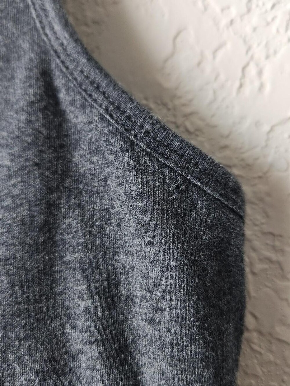 Grey Cotton Racerback Tank - Picture 3 of 6